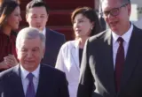 Predsednik Vučić dočekao predsednika Uzbekistana: Novo poglavlje saradnje
