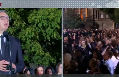 Predsednik Vučić poslednji govor pred građanima: Hvala što niste dali Srbiju, čekaju nas nove pobede