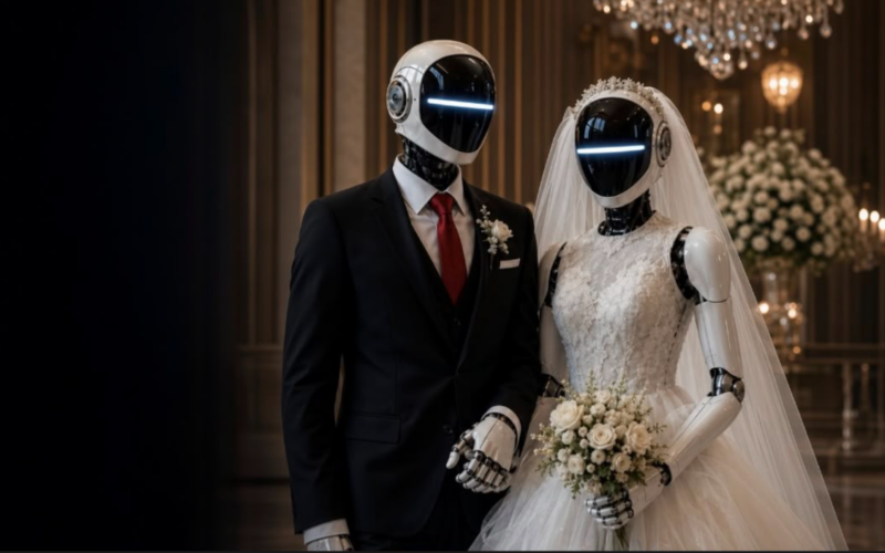 Prvo „robotsko venčanje“ u Rusiji: Robert i Matilda izgovorili zavete