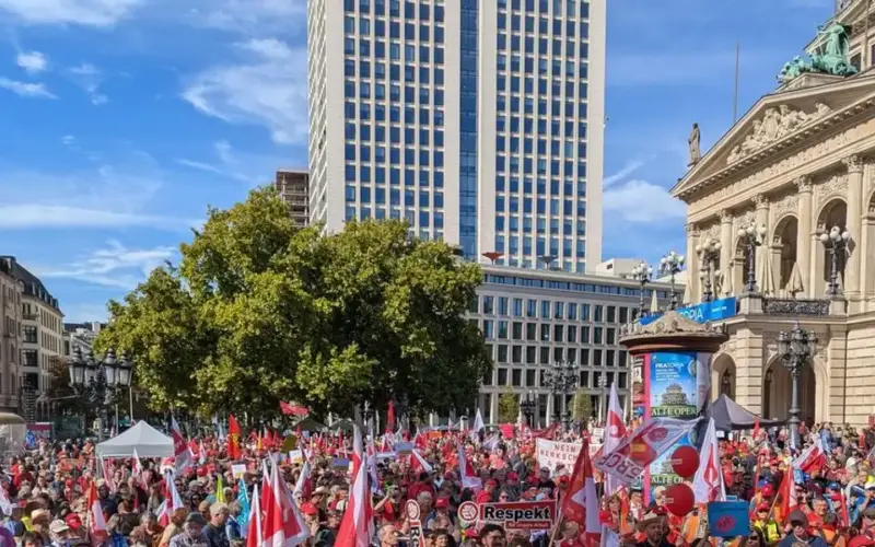 Radnici izašli na ulice: Masovni protesti protiv politike nemačke vlade