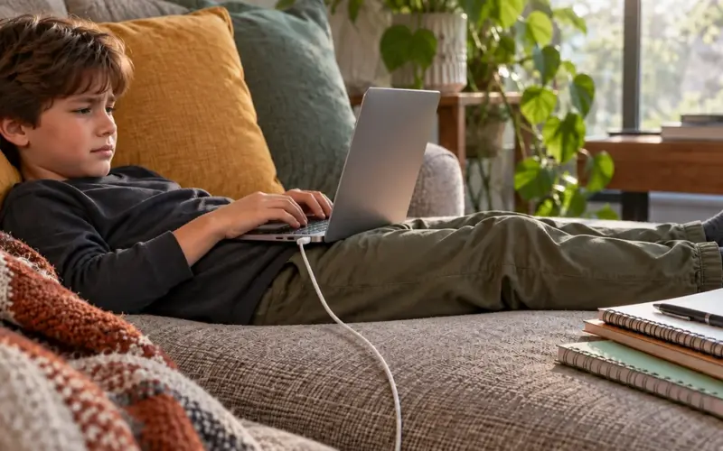 Satima koristio laptop na stomaku: Dečak u Britaniji zadobio teške opekotine
