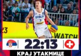 Srbija razbila Švajcarsku i izborila četvrtfinale Evropskog prvenstva