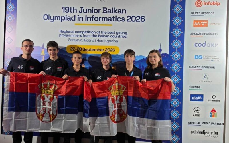 Veliki uspeh mladih informatičara: Srbiji dve medalje na Balkanskoj olimpijadi