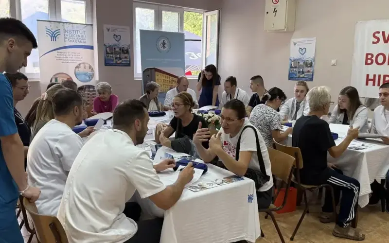 Više od 1.000 građana pregledano: Akcija se nastavlja u niškim selima