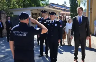 Visoka delegacija Ujedinjenih nacija u Kragujevcu: Spasilačke službe pokazale punu spremnost