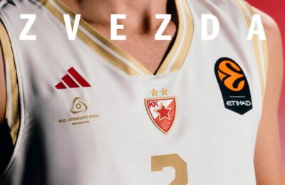 Zvezda predstavila drugu garnituru: Bela i zlatna kombinacija za novu sezonu