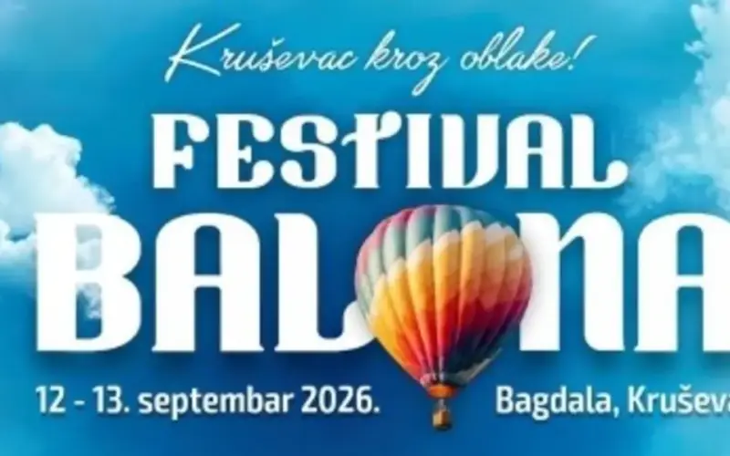 „Kruševac kroz oblake“: Festival balona donosi vikend za pamćenje