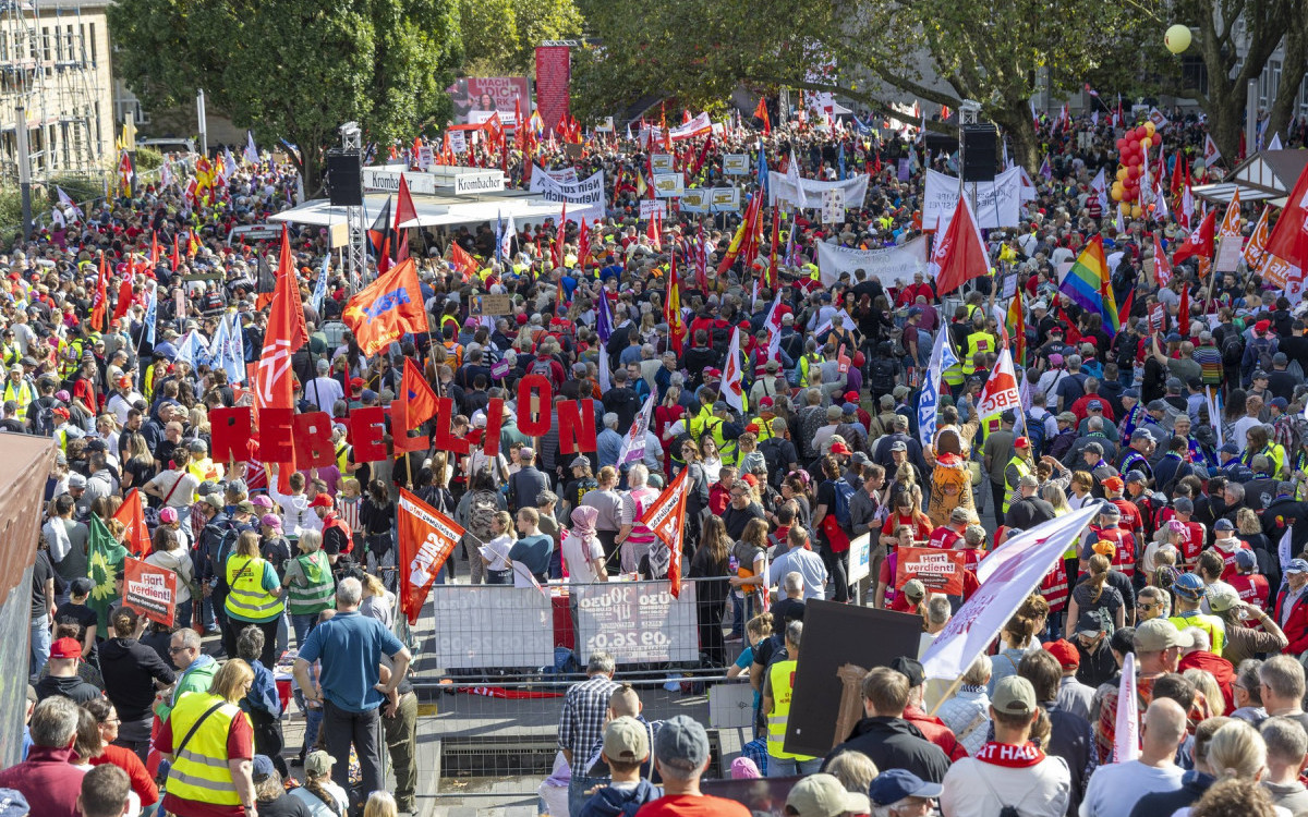 175.000 ljudi na ulicama Nemačke: Sindikati ustali protiv reformi i socijalnih rezova