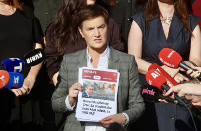 Brnabić optužila CRTA-u da lobira za Studentsku listu i pozvala Agenciju da istraži