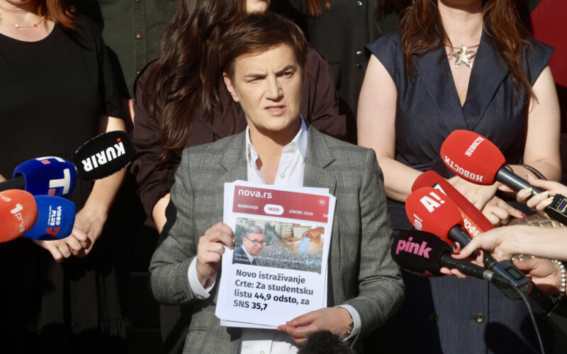 Brnabić optužila CRTA-u da lobira za Studentsku listu i pozvala Agenciju da istraži