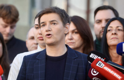 Brnabić optužila Studentsku listu da je podržavaju lobisti Prištine