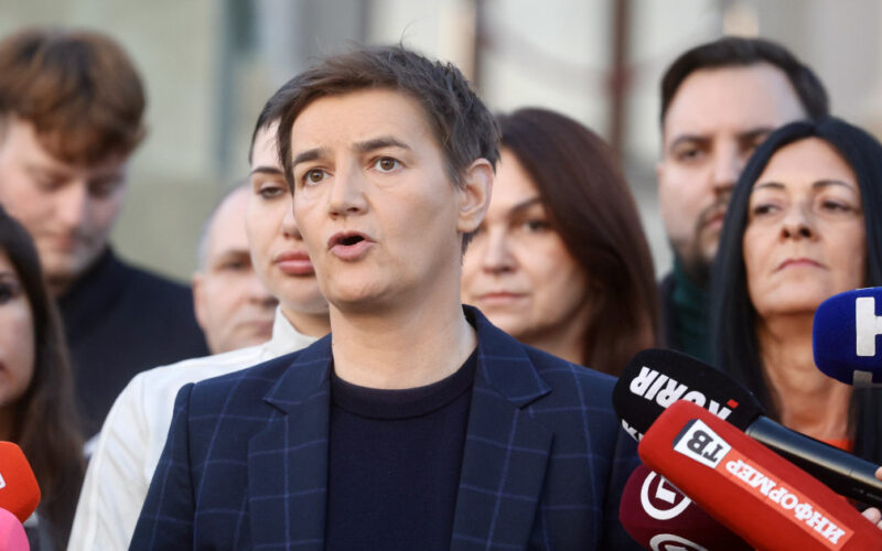 Brnabić optužila Studentsku listu da je podržavaju lobisti Prištine