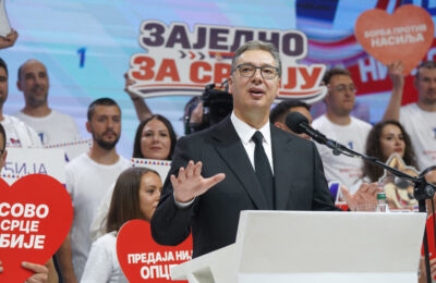 Građani se okupljaju na Novom Beogradu