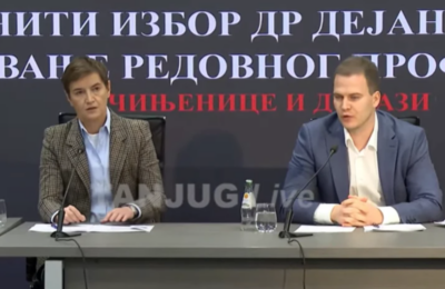 Brnabić i Jakšić optužili Šoškića da nije ispunjavao uslove za redovnog profesora