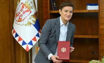 Brnabić traži brzo formiranje institucija