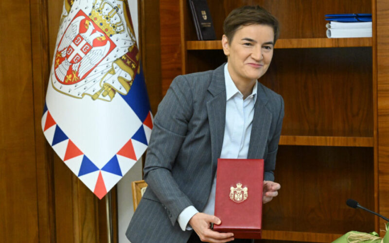 Brnabić traži brzo formiranje institucija