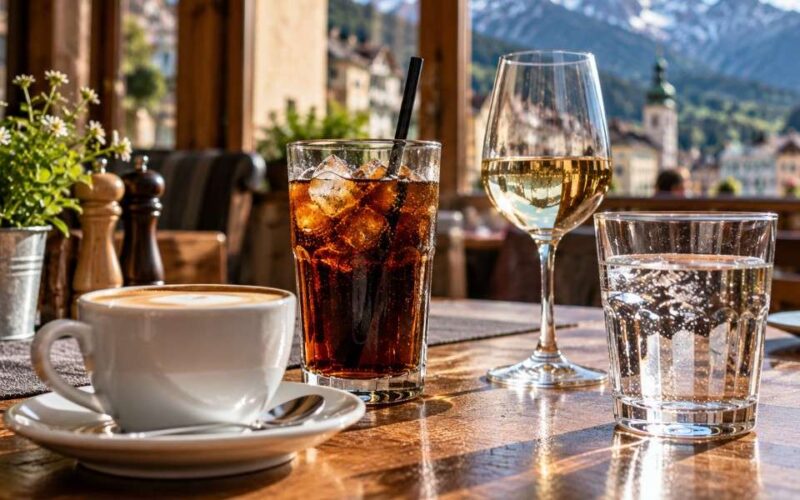 Cene pića u Austriji ponovo porasle: Za pola litra obične vode traže i 3,50 evra