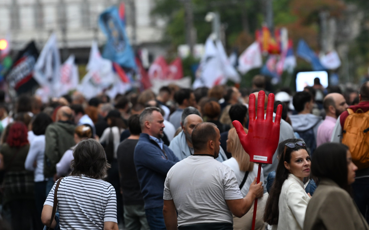 Studentska lista održala predizborni skup u Beogradu