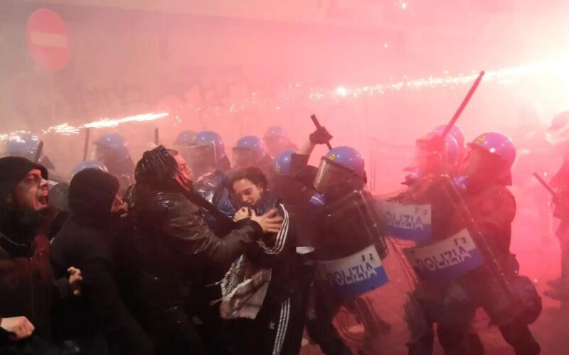 Italija pooštrava kazne posle nereda: Do pet godina zatvora za nasilje na protestima