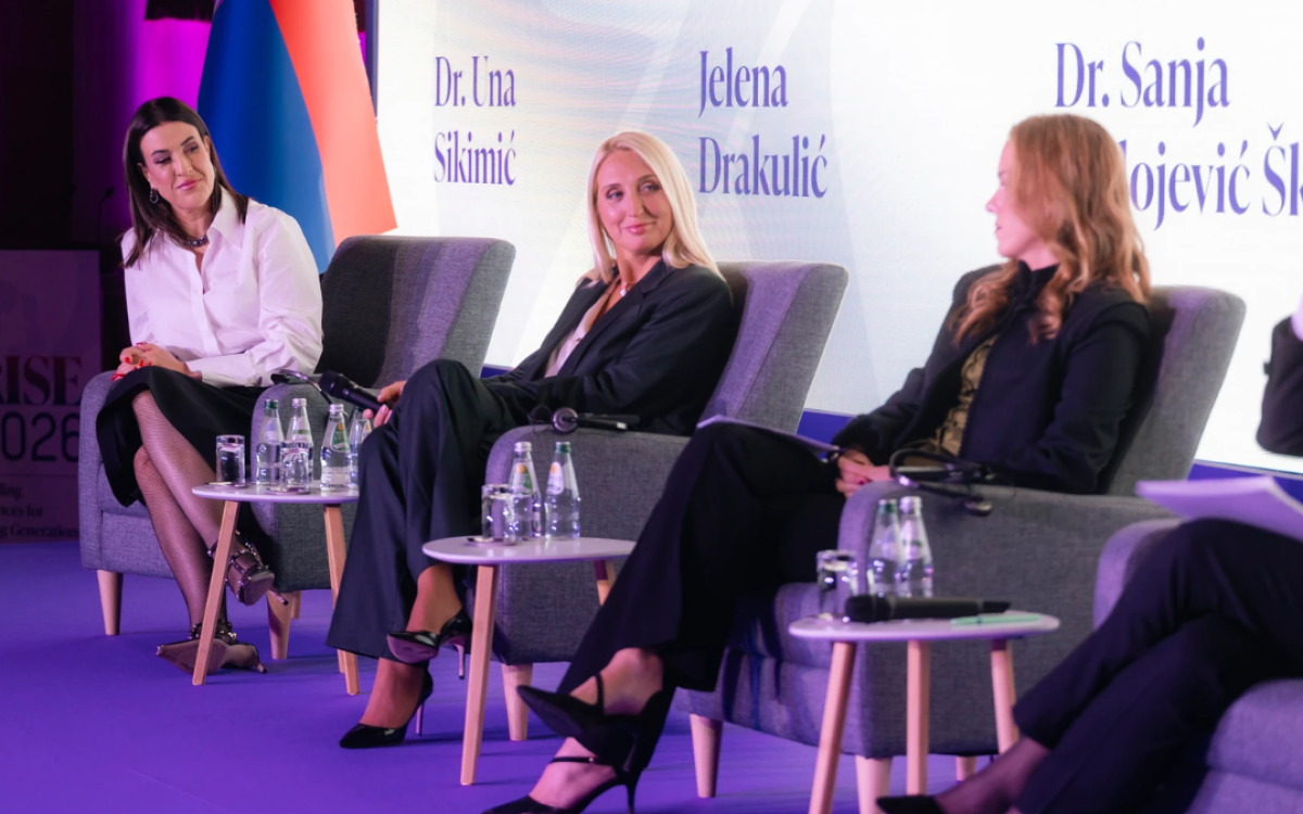 Jelena Drakulić Petrović i liderke na RISE 2026: Od mesta za stolom do moći odlučivanja