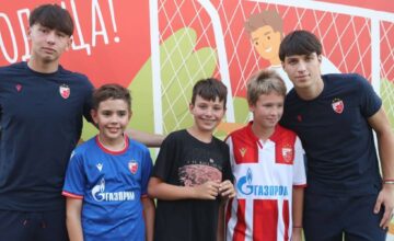 Najmlađe zvezdaše očekuje iznenađenje pred meč sa Kopenhagenom