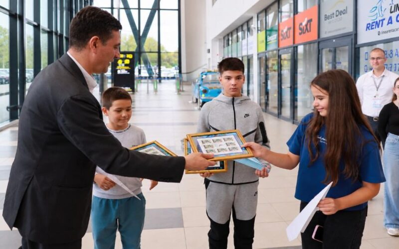 Najmlađi u ulozi pilota: Niški aerodrom na poseban način proslavio 40. rođendan