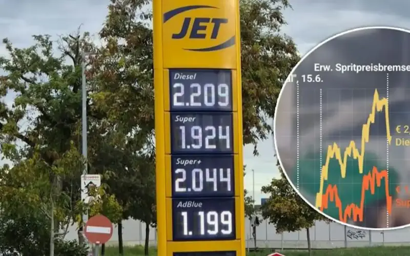 Obećano pojeftinjenje prekršeno: Dizel u Beču ponovo 2,21 evro