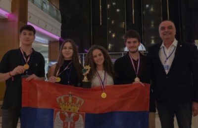 Pet zlata za Srbiju: Učenici Matematičke gimnazije briljirali u Turskoj