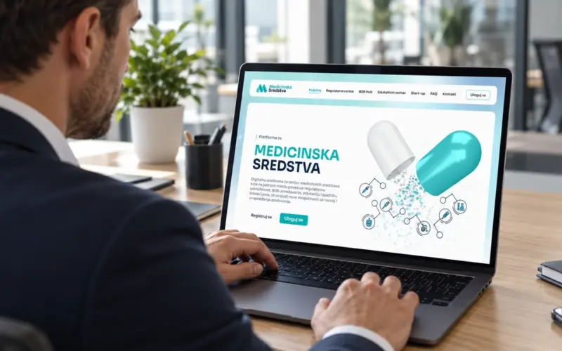 Pokrenut sajt za firme u medicinskom sektoru: Šta donosi novi digitalni asistent?