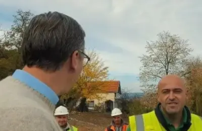 Radnici već na putu Zlot–Podgorac: Vučić najavio 12 kilometara novog asfalta