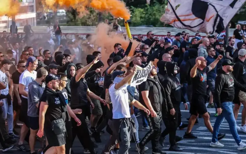 Skandal u Splitu: Torcida veličala Hitlera i logor Aušvic