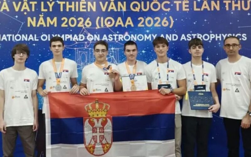 Srbija osvojila tri medalje na Olimpijadi iz astronomije i astrofizike