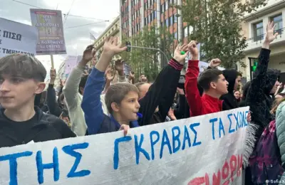 Štrajk nastavnika i protesti učenika u Grčkoj