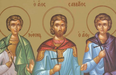 Tri nepokolebljiva svedoka Hristova: Stradanje svetih Trofima, Savatija i Dorimedonta