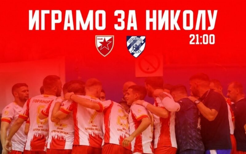 Zvezda igra za malog Nikolu: Derbi u petak ima poseban značaj