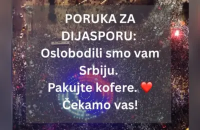 „Oslobodili smo vam Srbiju“: A ko će da je vodi kada se ugase ekrani?