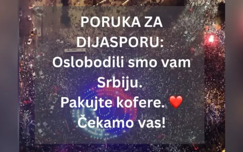 „Oslobodili smo vam Srbiju“: A ko će da je vodi kada se ugase ekrani?
